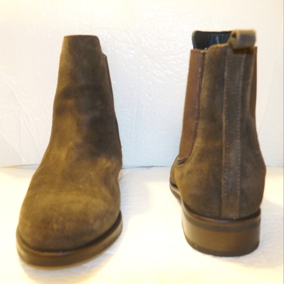 Thursday Duchess Boot Olive brown Chelsea - Picture 10 of 11
